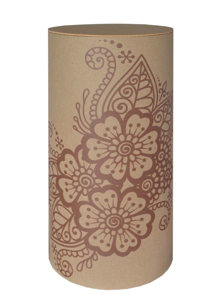 urne funéraire en carton écologique, biodégradable, compostable, décomposable, durable, recyclable, naturel, enterrement dans un arbre, tree of life, produit suisse, papier FSC, livraison gratuite